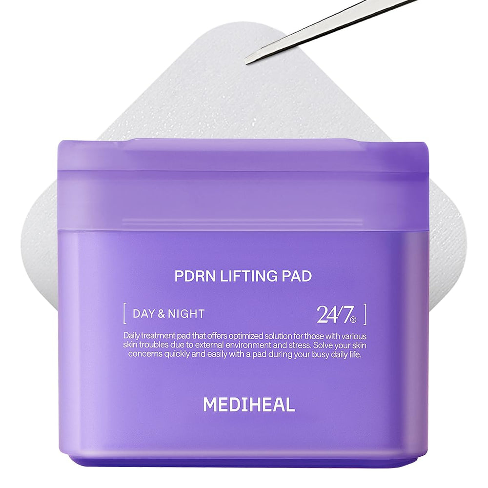 Mediheal Discos tonificantes PDRN, uso-diurno para revitalizar la piel con suavidad.