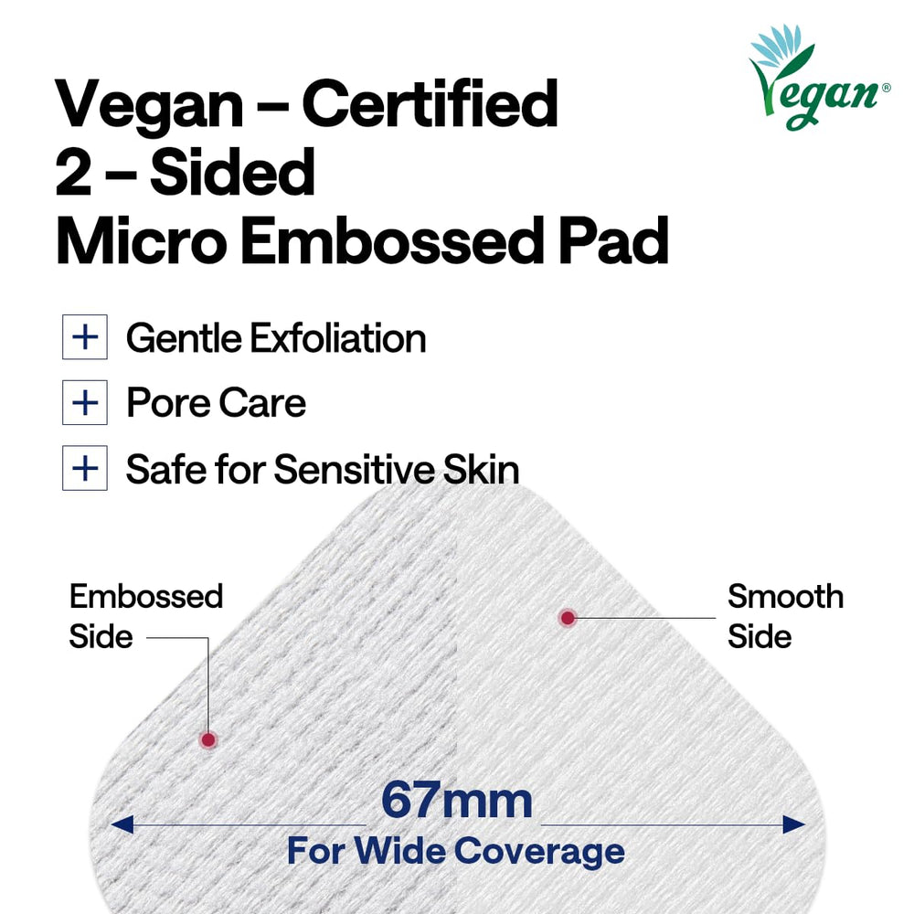 Mediheal Toner Pads Textura suave y sensación hidratante.
