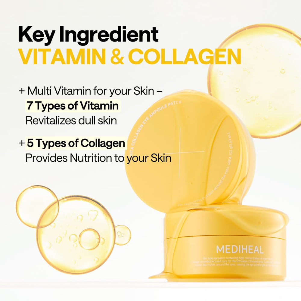 Imagen de resultado suave: mirada descansada con Mediheal Vita Collagen.
