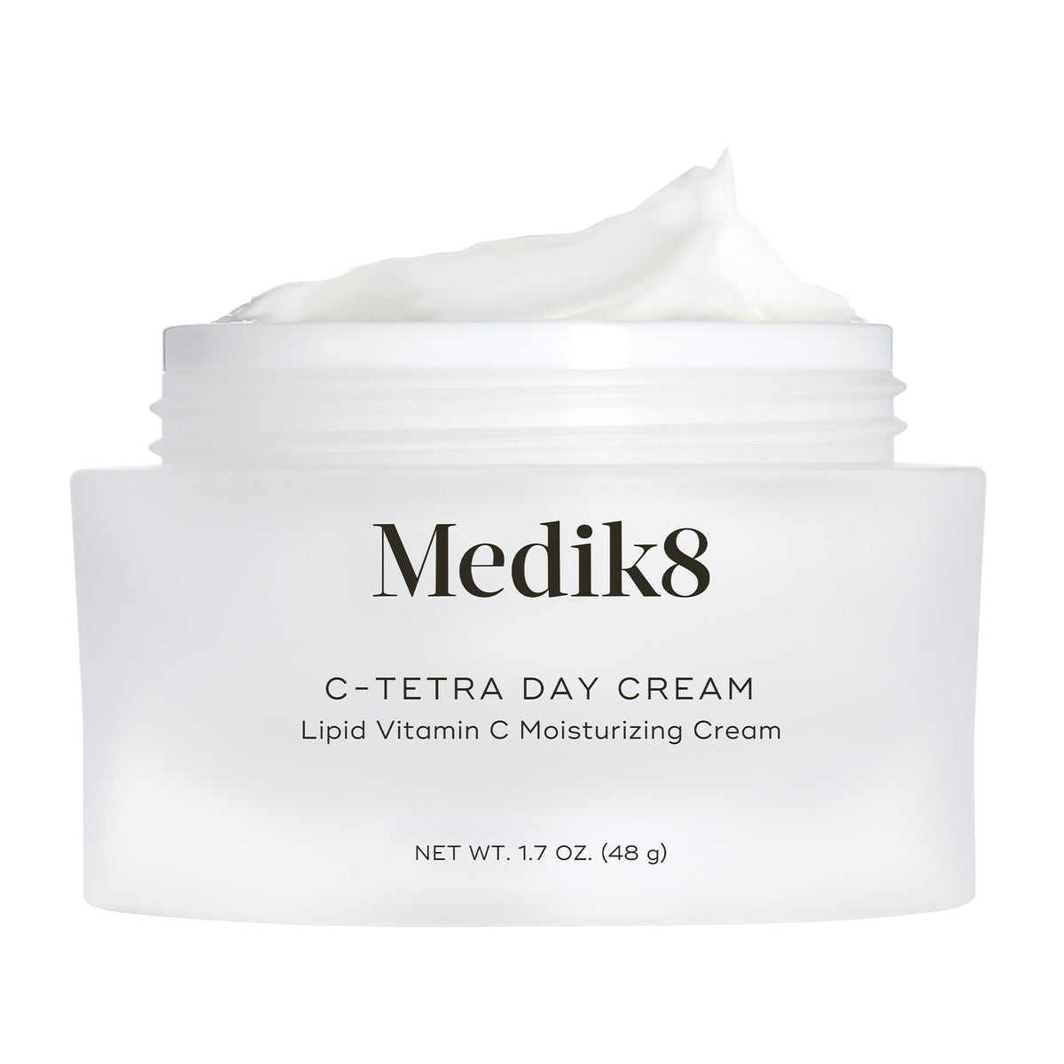 Medik8 C-Tetra Day Cream, textura liviana para hidratación diaria.
