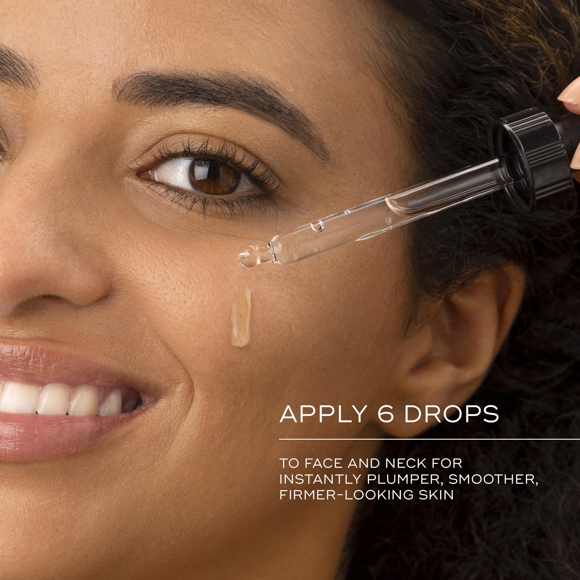 Textura sedosa de Hydr8 B5 que suaviza la piel y la deja cómoda