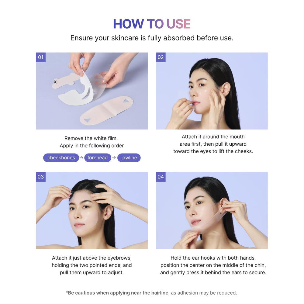 Meditherapy Tension Up Mask hydrogel de alta elasticidad se adapta perfectamente a la cara