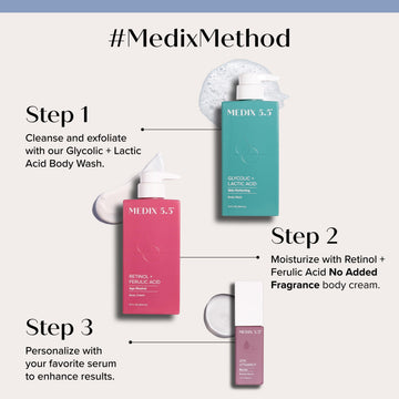 Medix 5.5 aroma menta eucalipto, sensación fresca durante la ducha