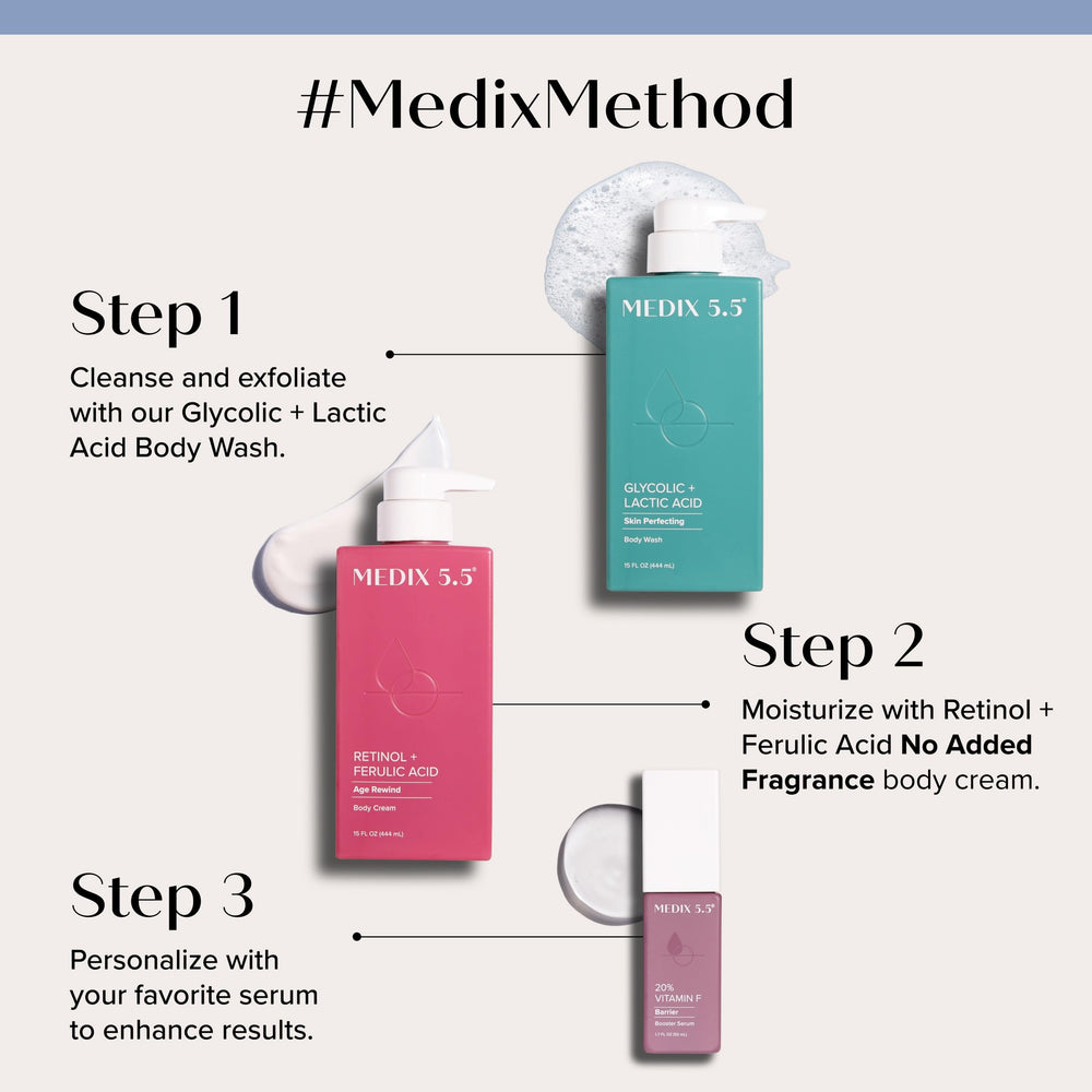 Medix 5.5 aroma menta eucalipto, sensación fresca durante la ducha