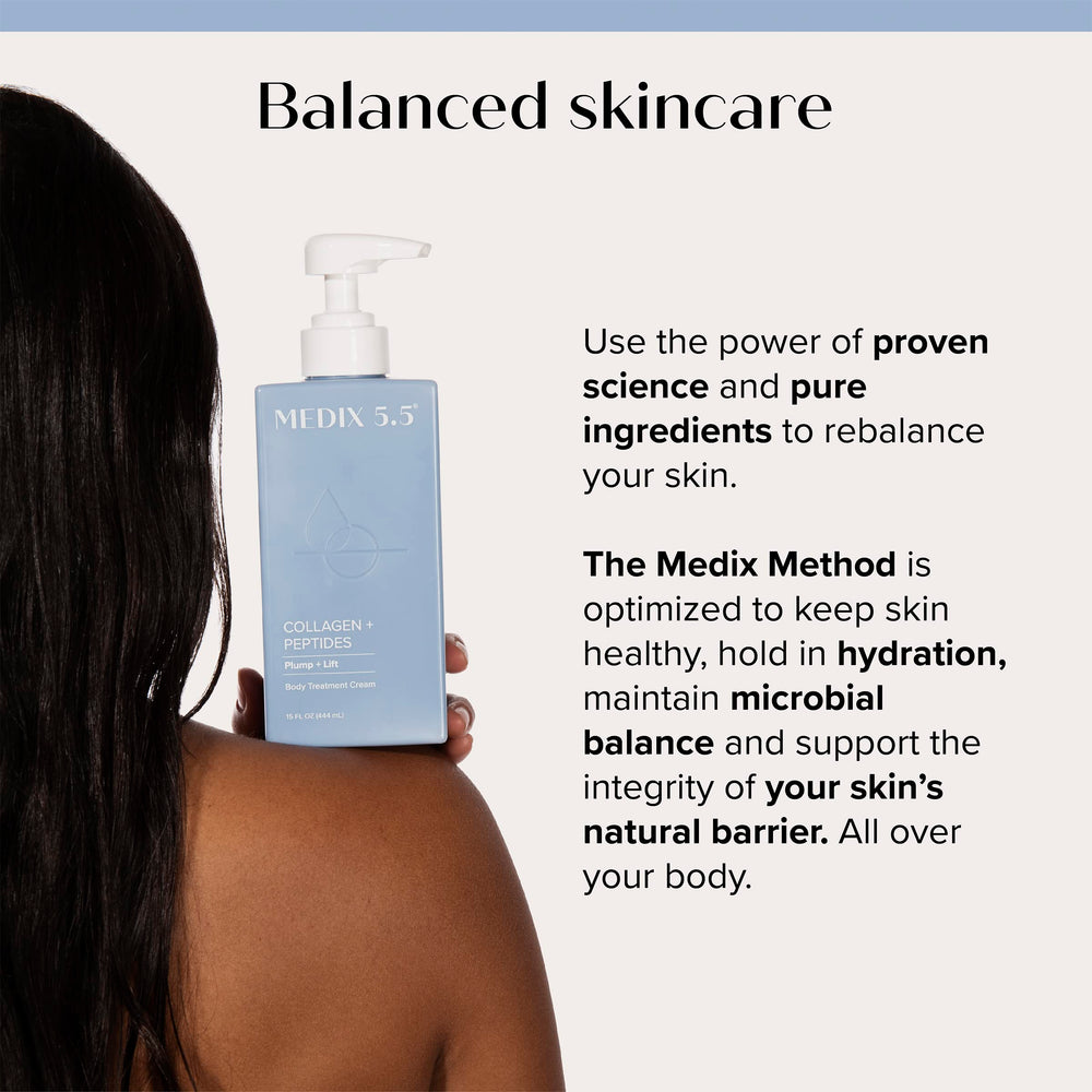 Medix 5.5 Crema de Colágeno: envase grande para uso diario en rostro y cuerpo.