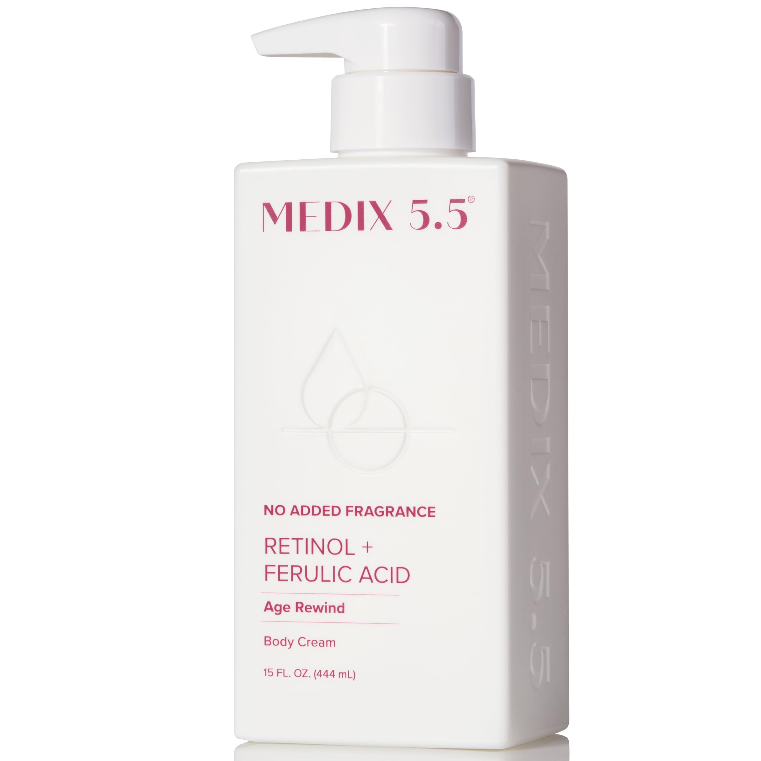 MEDIX 5.5 Crème Rétinol Visage, bouteille, soin nourrissant sans parfum.