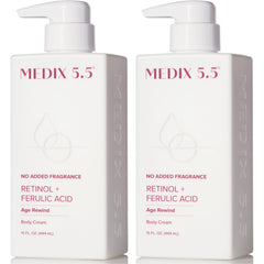 Medix 5.5 crème rétinol sans parfum pour le visage, hydratation durable et peau lisse.