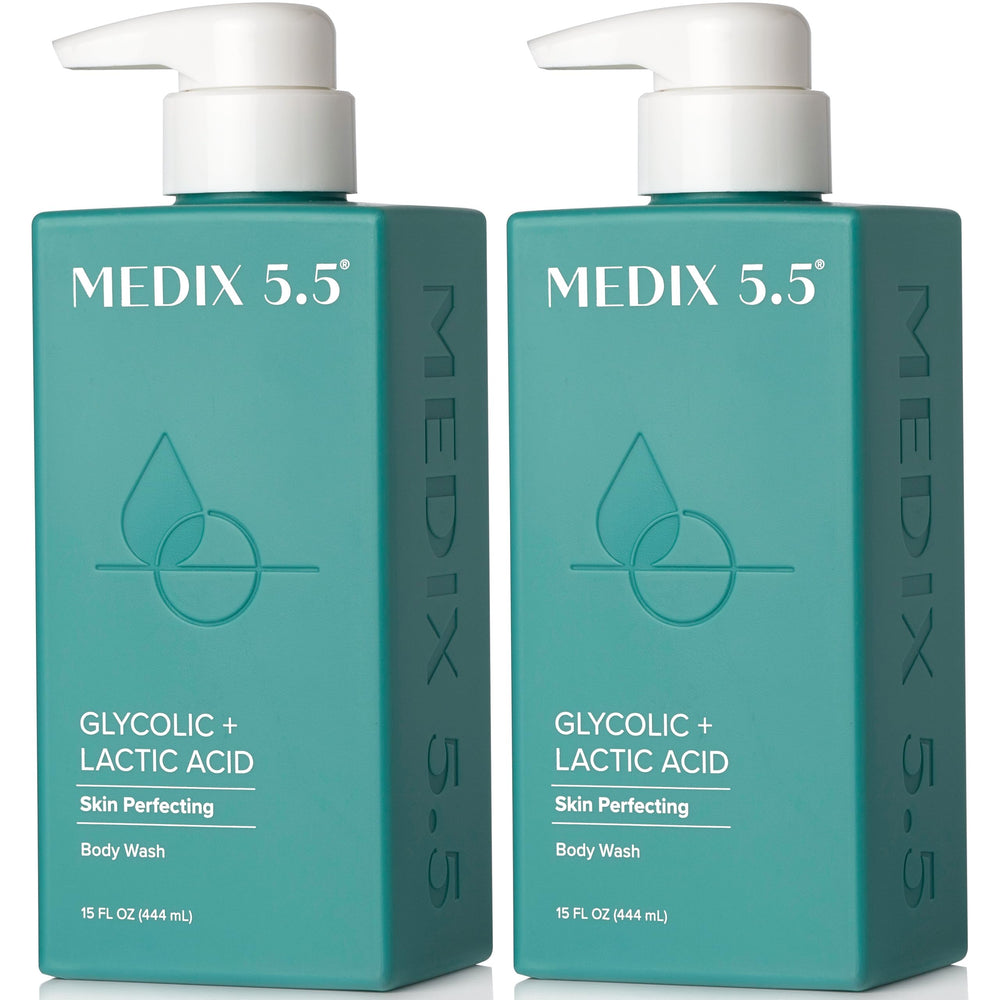 Medix 5.5 gel exfoliante para cuerpo y cara, piel más suave tras la ducha