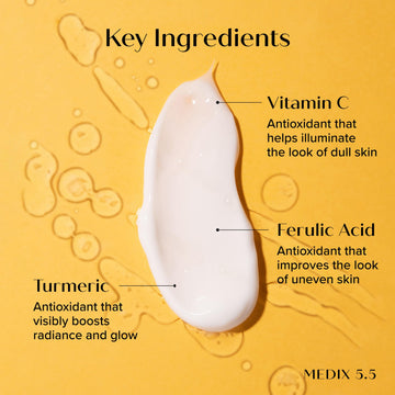 Medix 5.5 con Shea, Aloe y cúrcuma, nutrición y luminosidad.