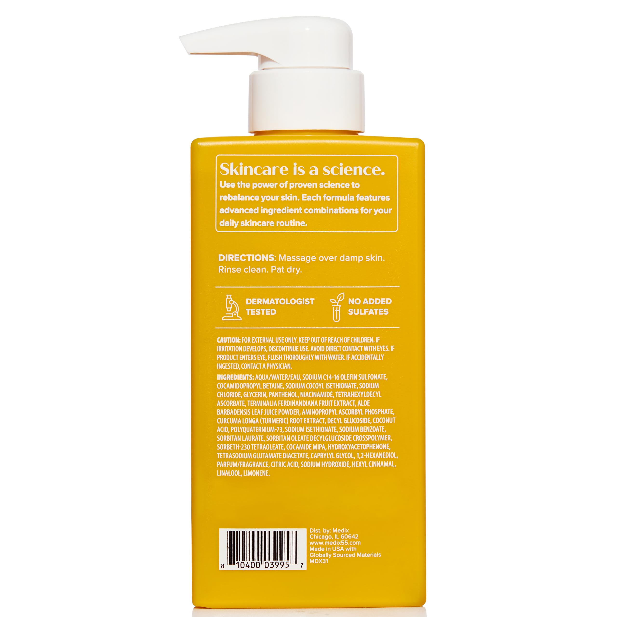 Medix 5.5 Radiant Glow: pack de 2 geles para usar en cada ducha.