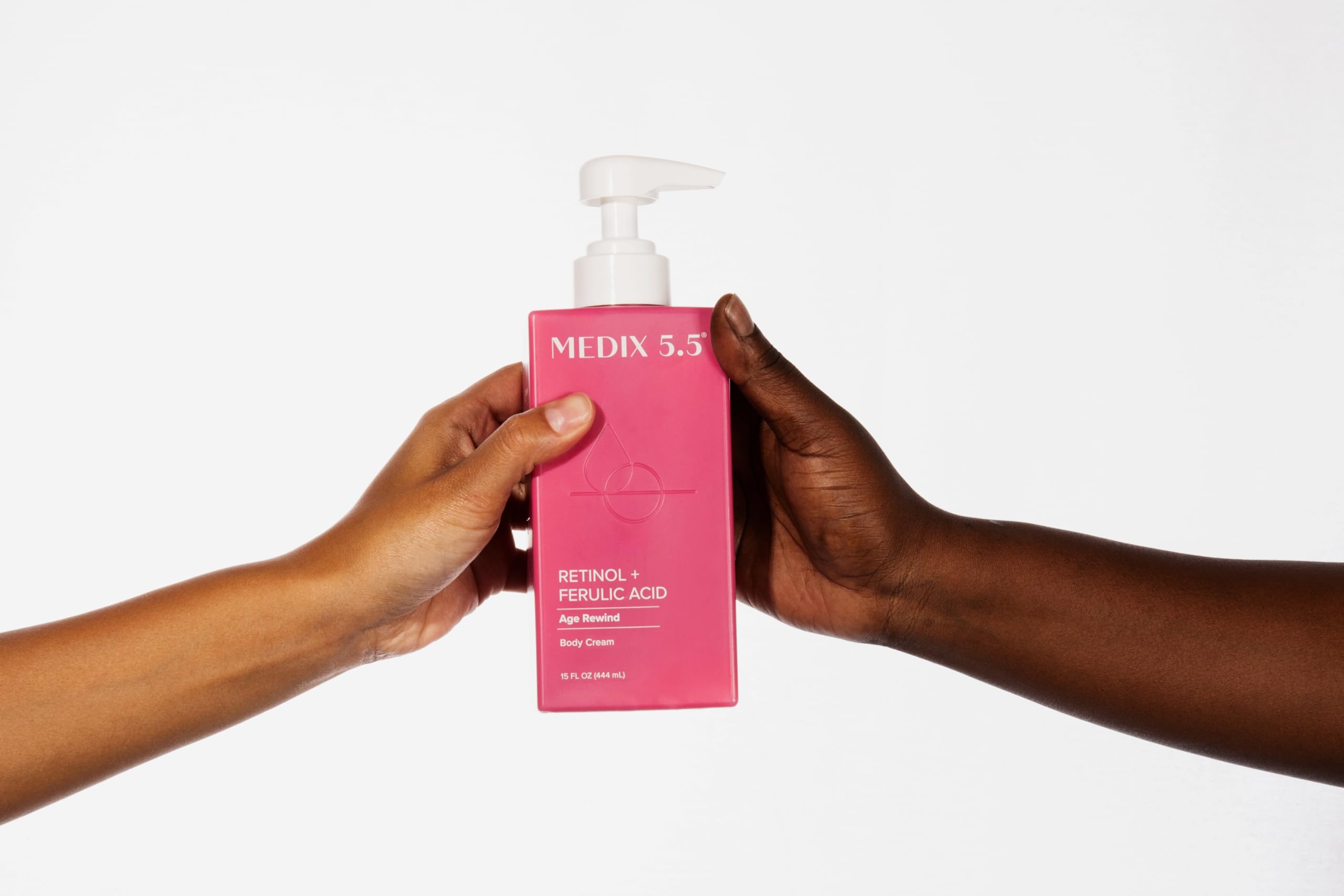 Medix 5.5 Retinol Body Lotion dermatologist-tested formula enhances hydration.