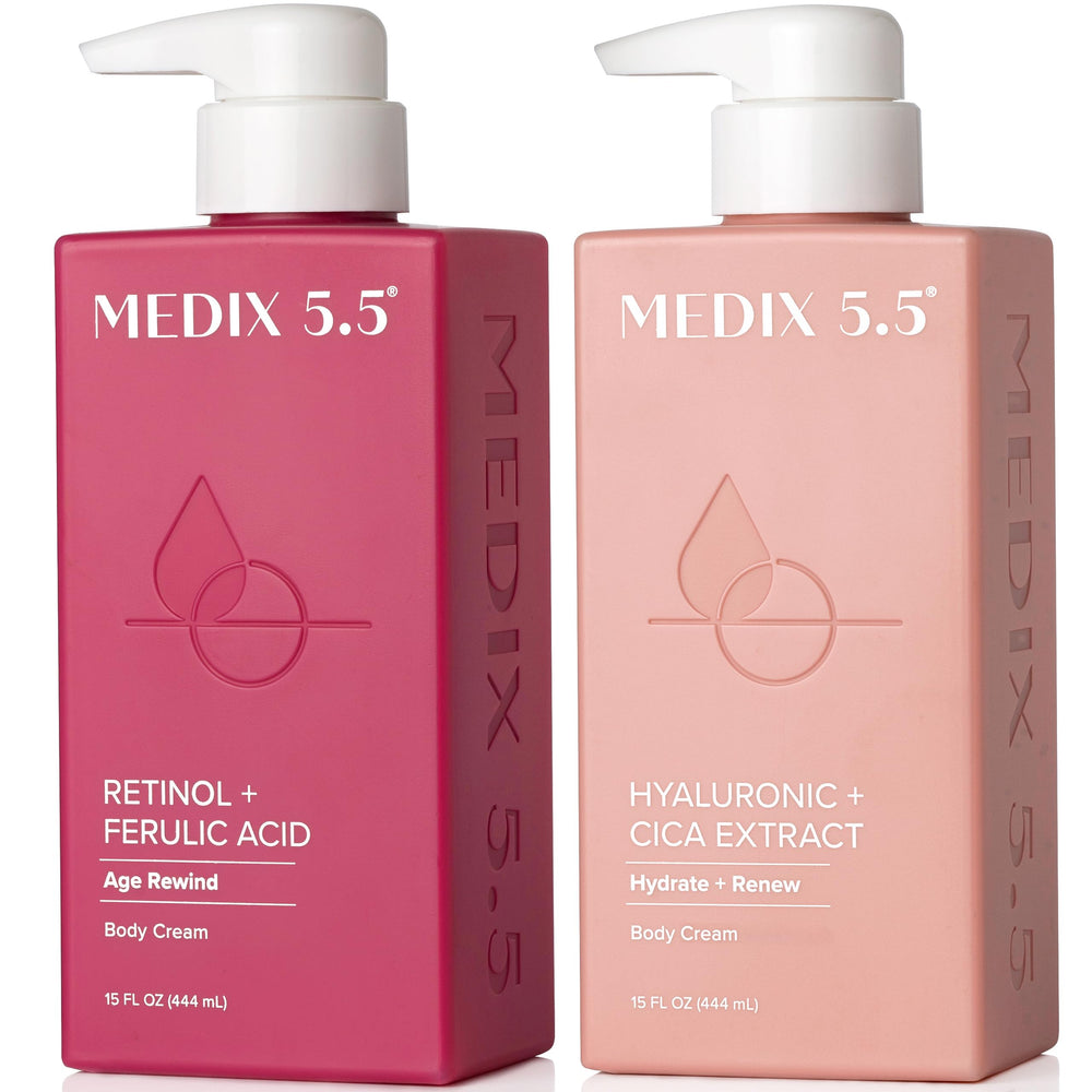 Medix 5.5 Retinol, crema corporal, ayuda a suavizar arrugas y mejorar firmeza