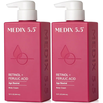 Medix 5.5 Retinol Cuerpo, crema para firmeza, mejora la textura de la piel