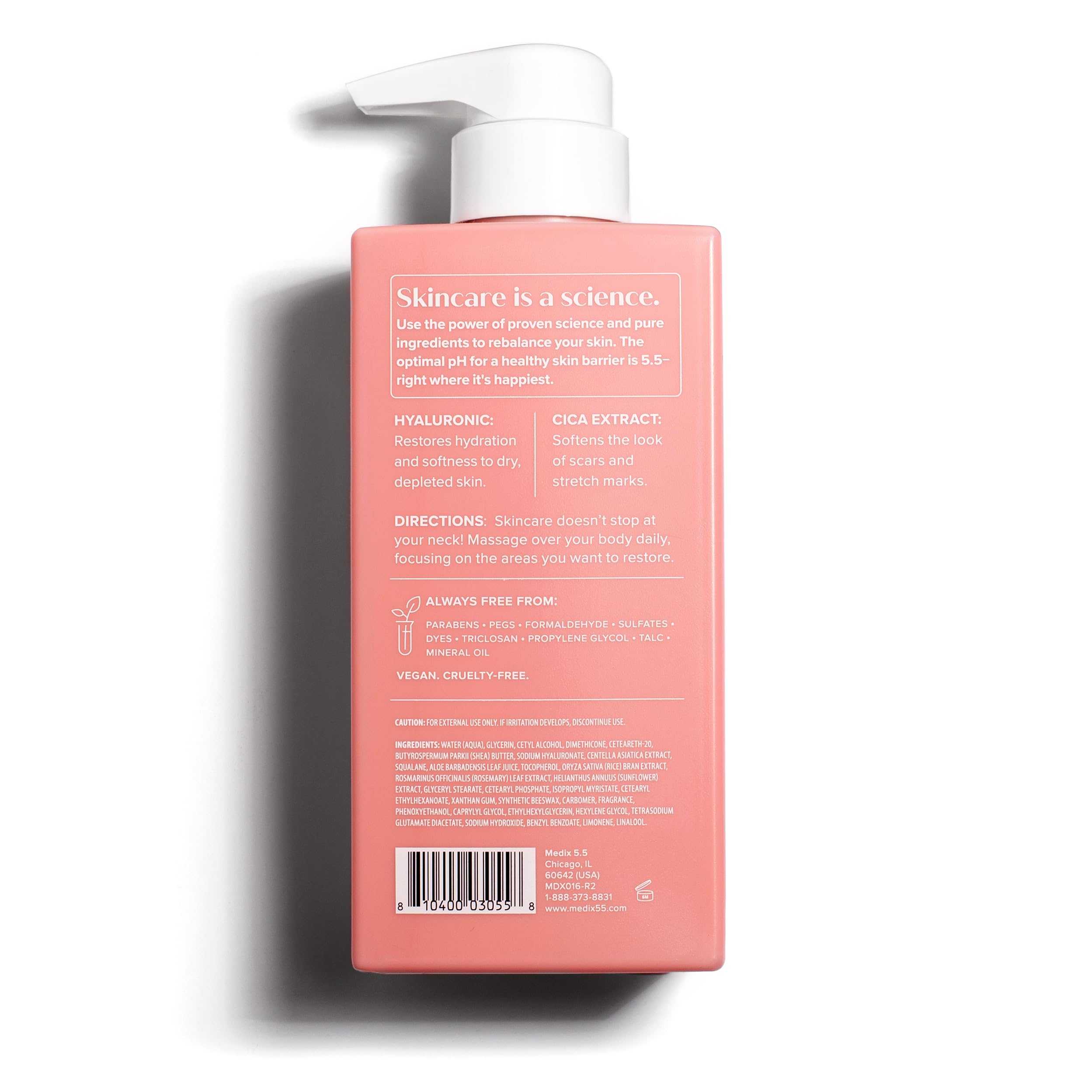 Medix 5.5 Routine quotidienne – appliquez matin et soir pour une hydratation douce