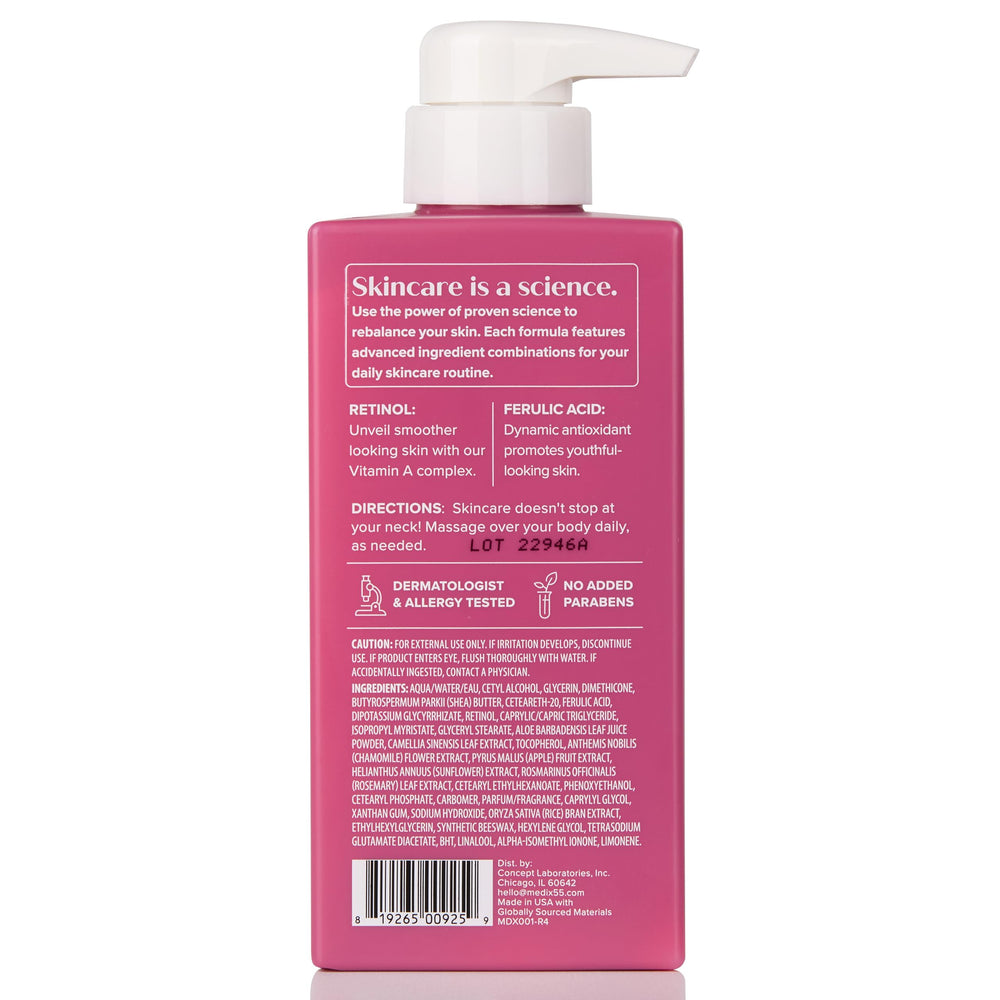 Medix 5.5 Textura sedosa, hidratación ligera y absorción rápida