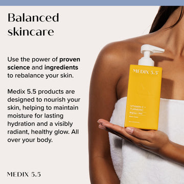 Medix 5.5 Vitamina C crema facial, brillo natural y piel suave