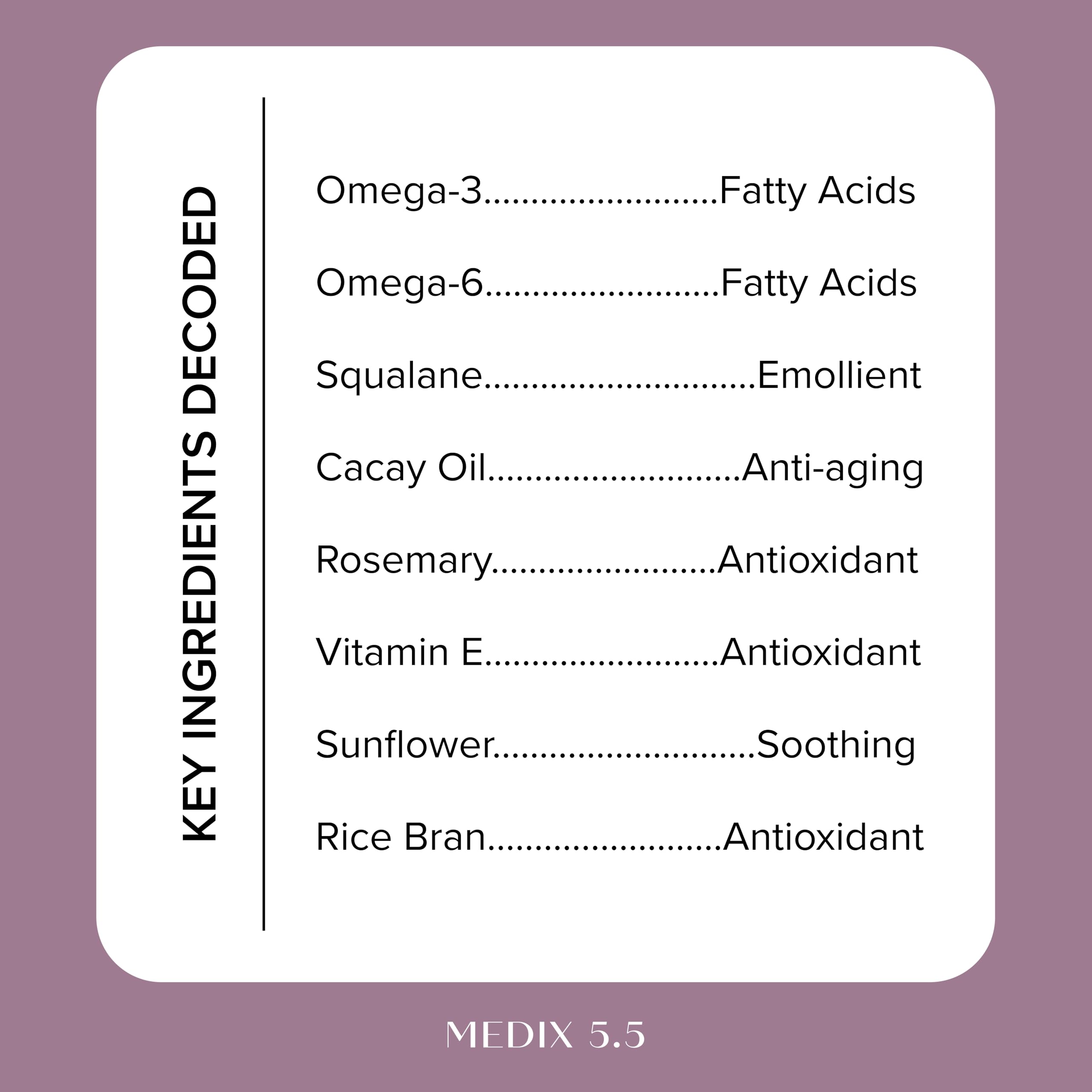 Suero facial de Vitamina F para uso diario