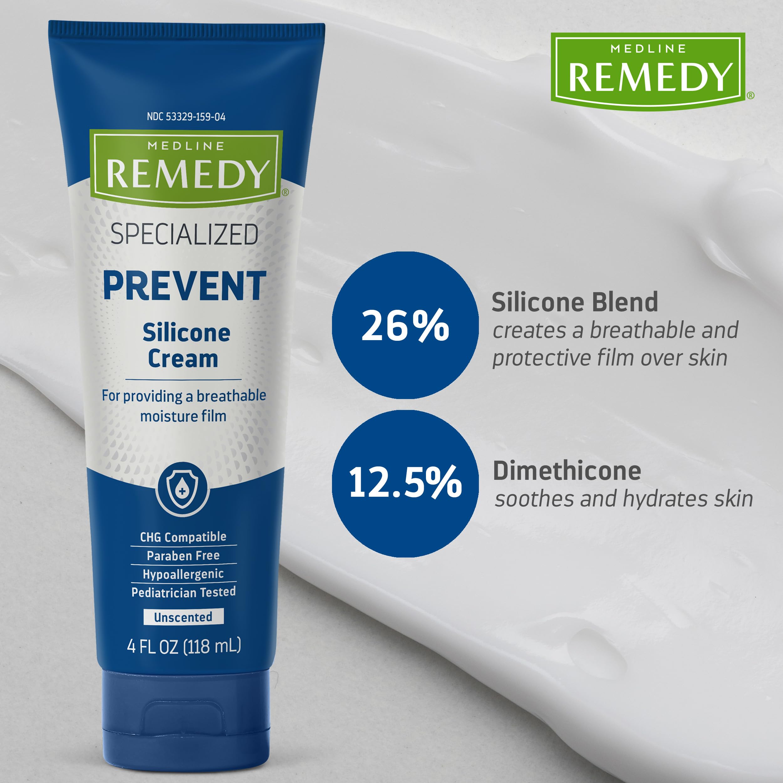 Medline Remedy aplicación fácil, ideal para manos y cuerpo