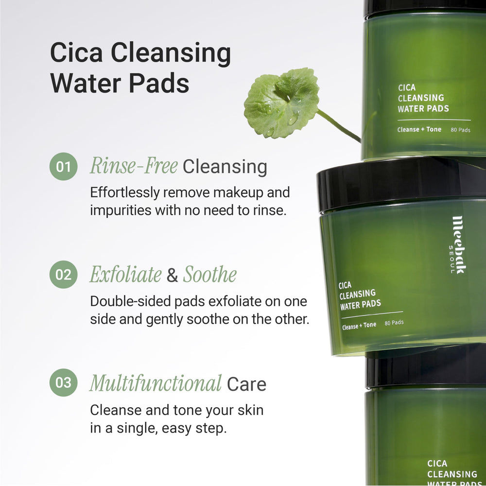 Meebak Cica: envase práctico para viaje, limpieza rápida en cualquier momento.