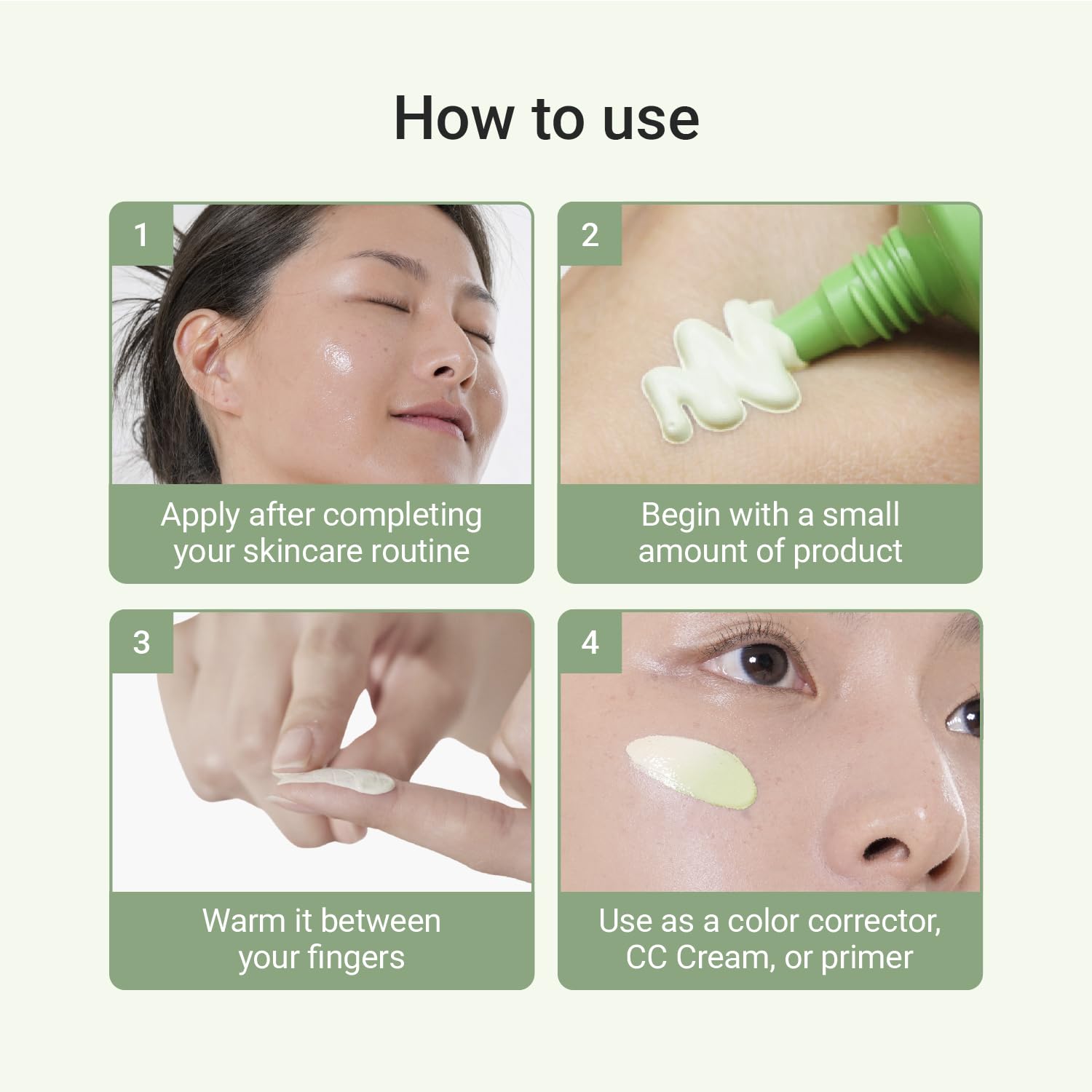 Meebak Cica Redness Solution Lite: acabado natural, suave y ligero para piel sensible