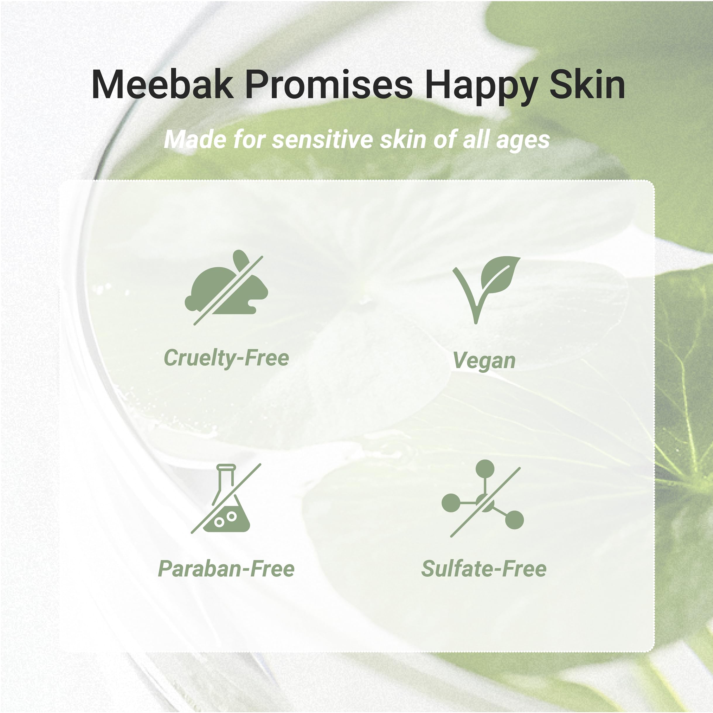 Innovación coreana de Meebak para el cuidado facial