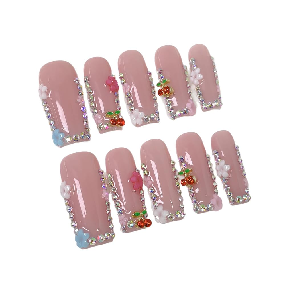 Meemooron uñas con punta rosada y efecto francés suave para cualquier ocasión.