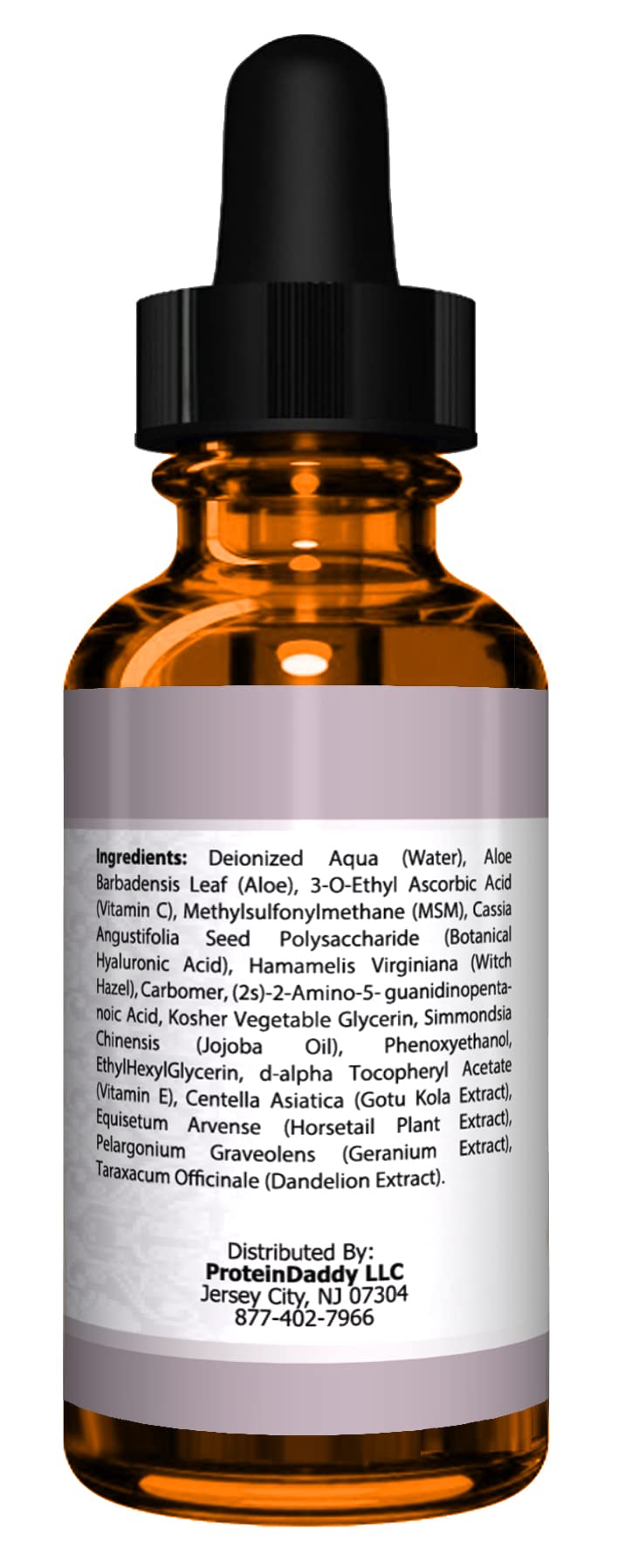 Serúm Meera's Beauty Vitamina C con ácido hialurónico para hidratación diaria.