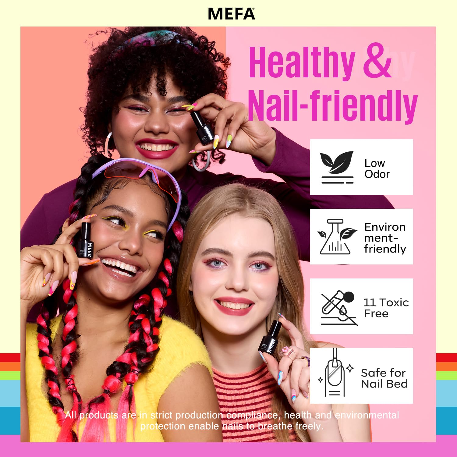 MEFA experiencia de belleza compartida: manicuras en familia