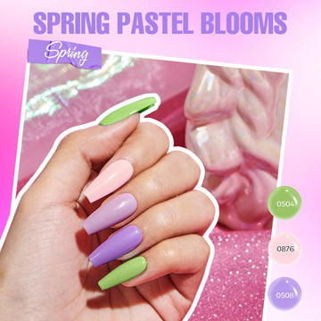 MEFA manos con esmalte gel en casa para proyecto creativo