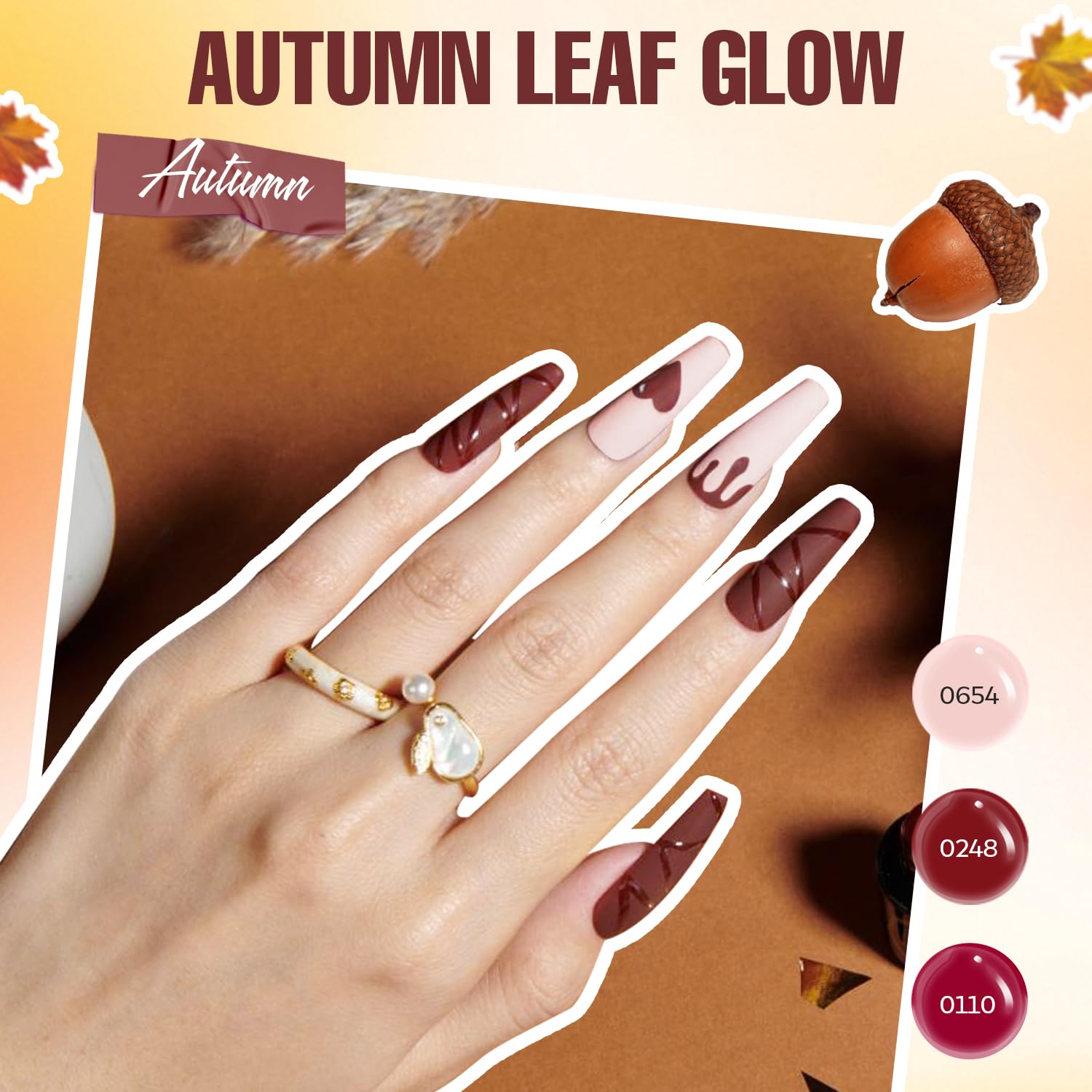 Muestras de uñas falsas MEFA, prueba colores y diseños
