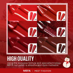 MEFA esmalte gel sin olor para uñas saludables