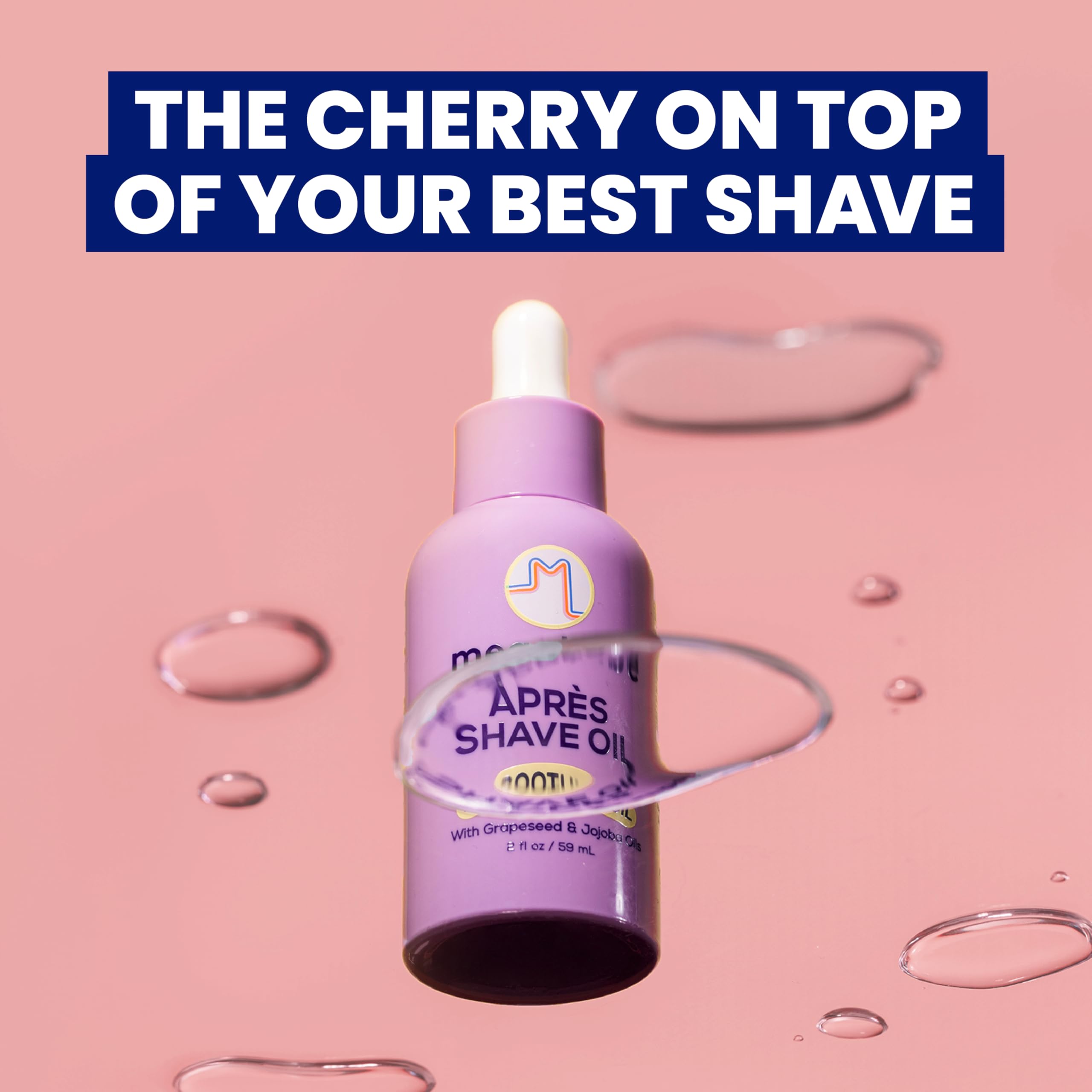Megababe Après Shave Oil, ideal para piernas y axilas, uso diario cómodo.