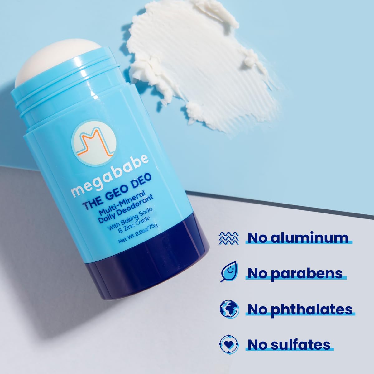 Aluminum-free, naturally scented with eucalyptus, cedarwood, and mint for everyday freshness.