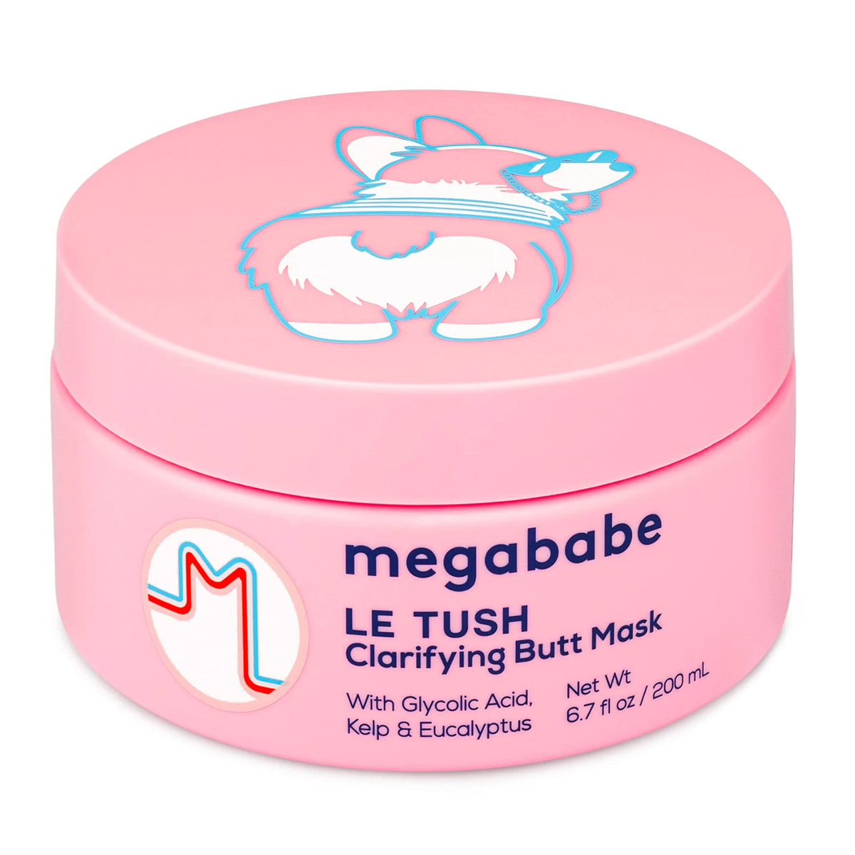 Megababe Le Tush mascarilla para acné de glúteos, clarificante para piel más suave.