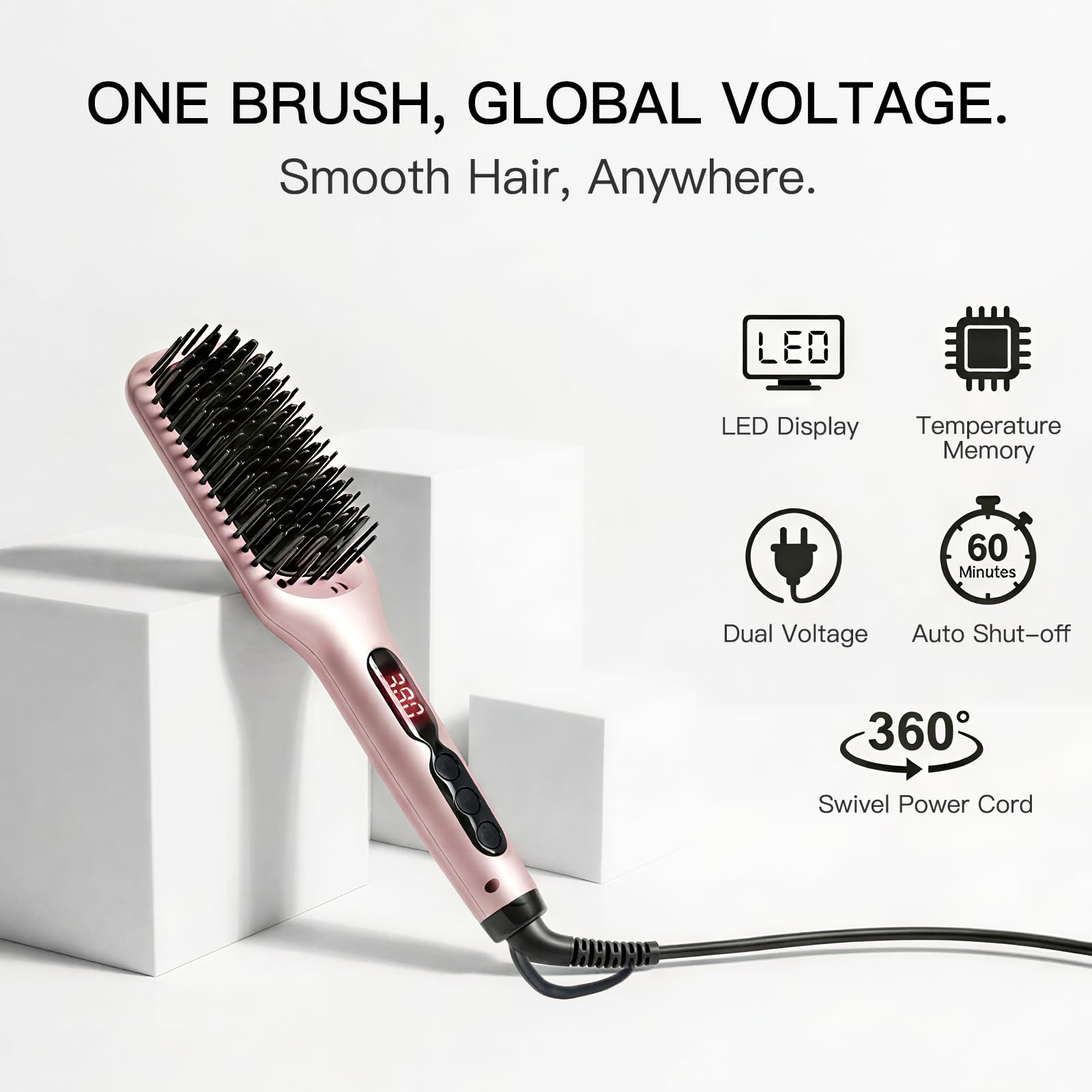 MEGAWISE diseño para todo tipo de cabello y uso diario