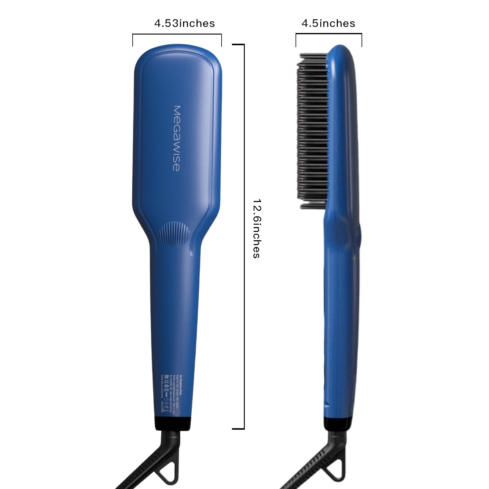 Protección antiquemaduras de MEGAWISE Pro durante el peinado