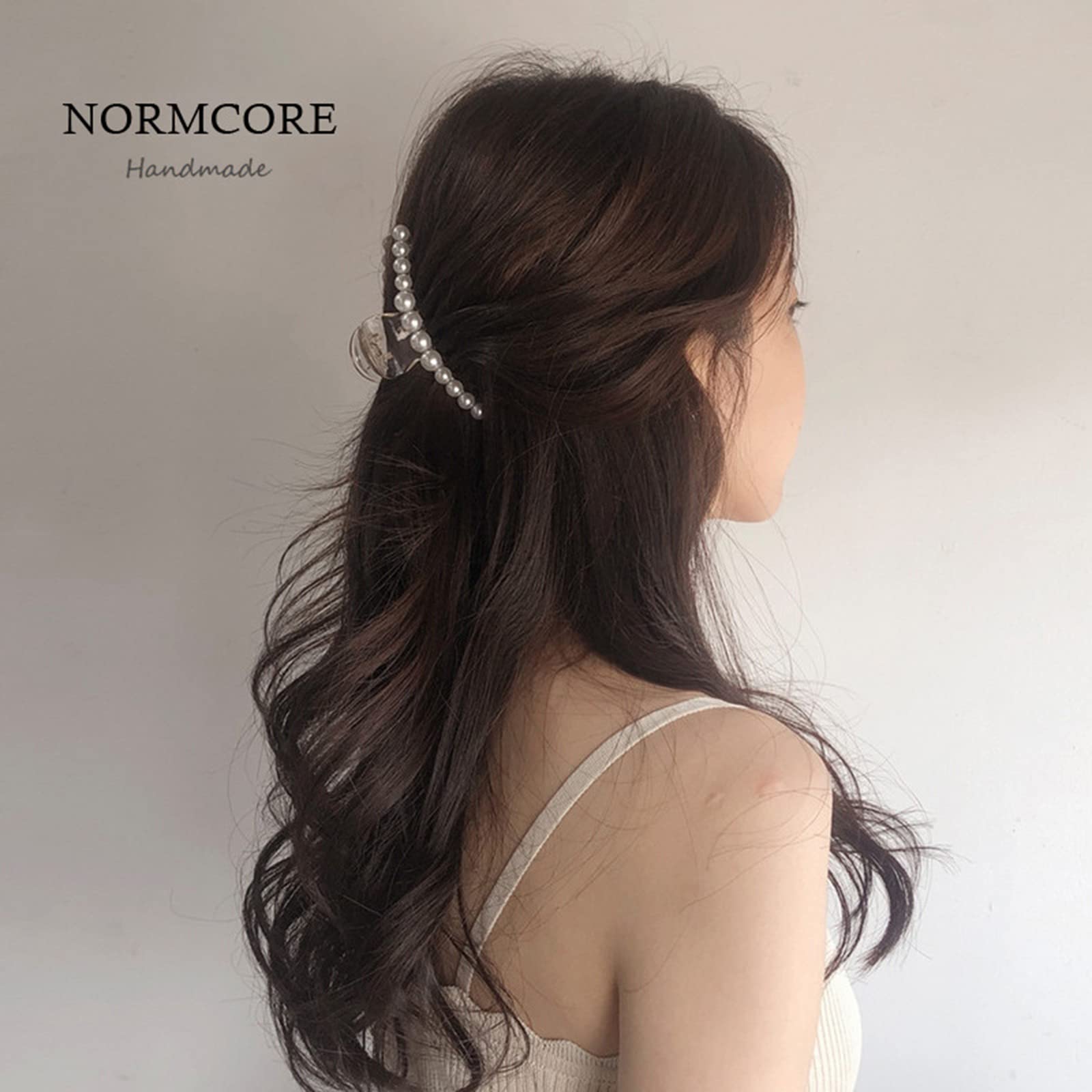 Pinza Mehayi para cabello fino, sujeción estable.