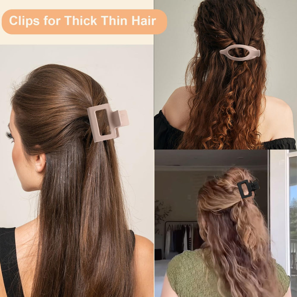 Pinzas Mehayi para cabello, aptas para cabello grueso o fino.