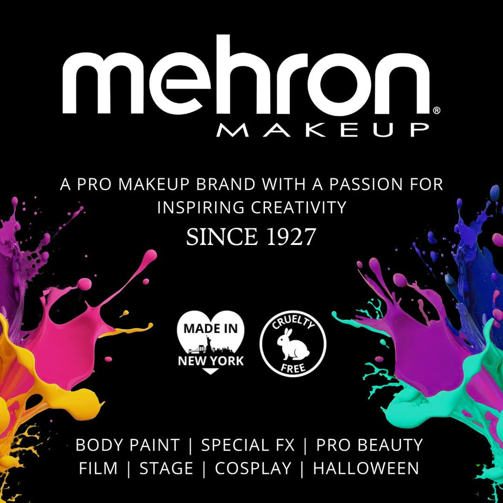 Mehron Sangre de Escena se remueve con jabón y agua.