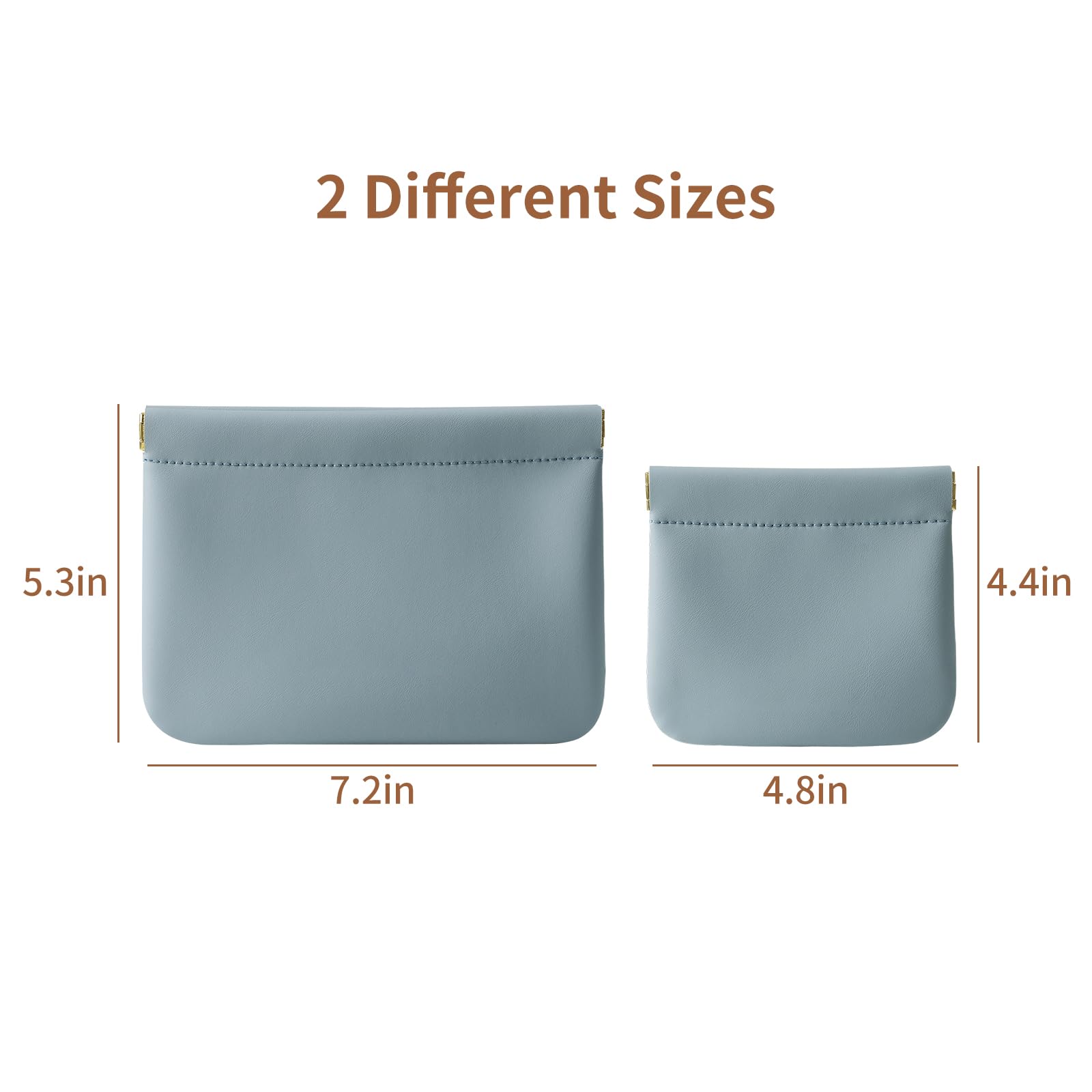 MEIBOOCH bolsa para gafas azul, funda protectora para lentes.