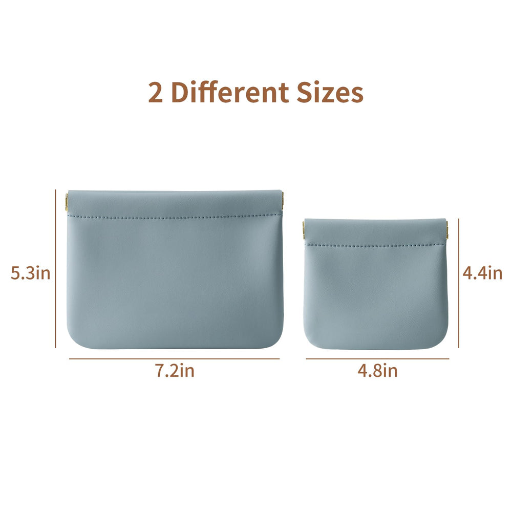 MEIBOOCH bolsa para gafas azul, funda protectora para lentes.