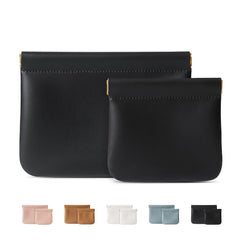 Meibooch: bolsa de maquillaje doble, ideal para organizar cosméticos en casa o de viaje.