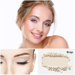 Sombra MEICOLY beige mate con espejo para transición elegante diaria.