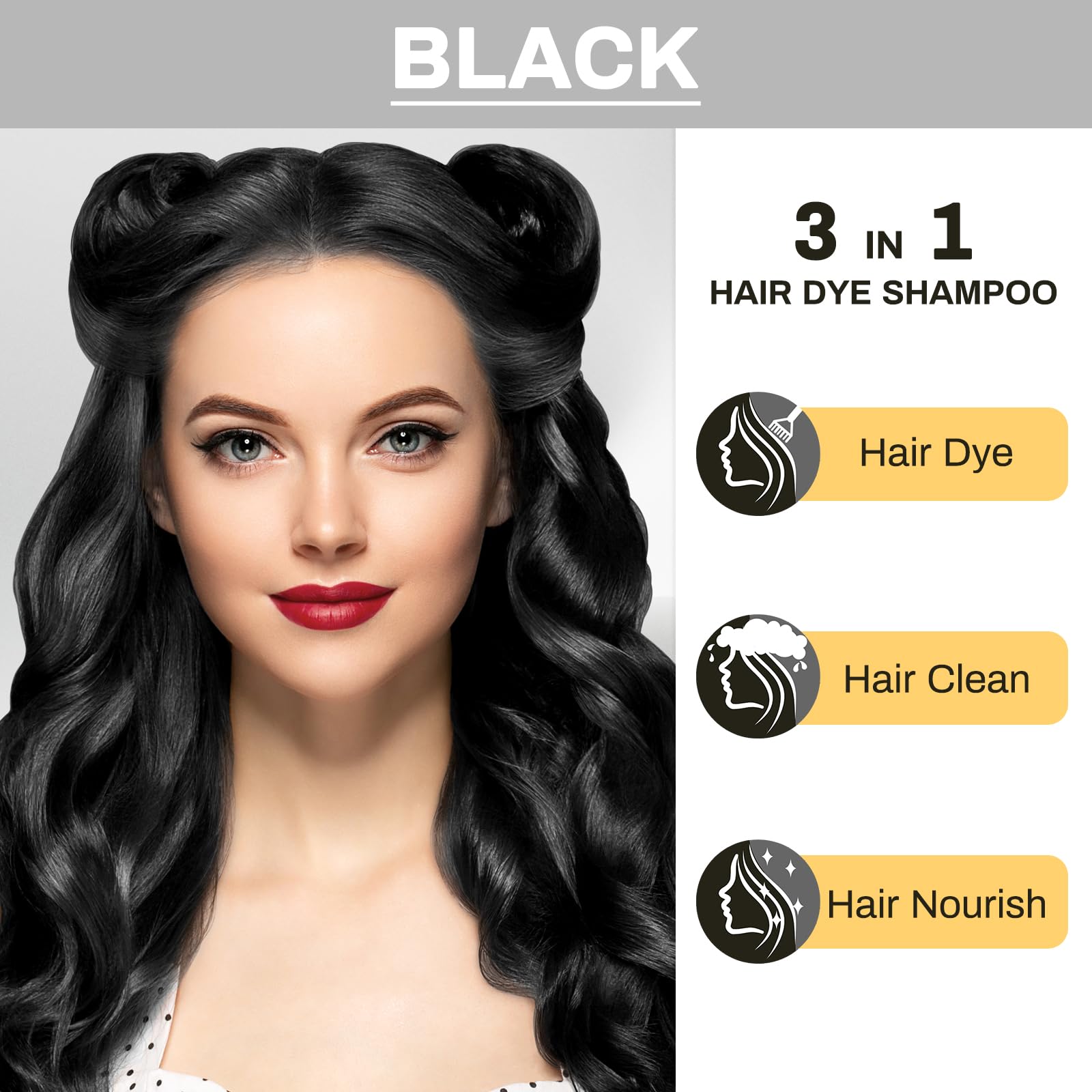 Meidu Shampoo Shop apto para hombres y mujeres con todo tipo de cabello.