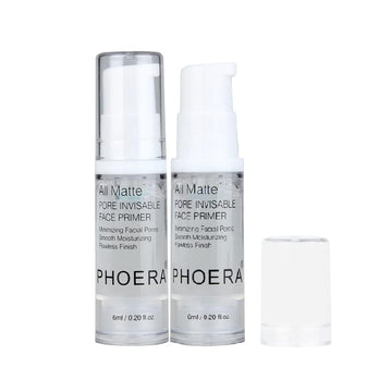 Meifen Phoera Face Primer application swatch, helps skin look smoother and oil-balanced.