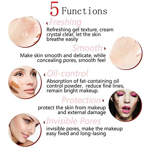 Meifen Phoera Face Primer smooths makeup prep for all skin types.
