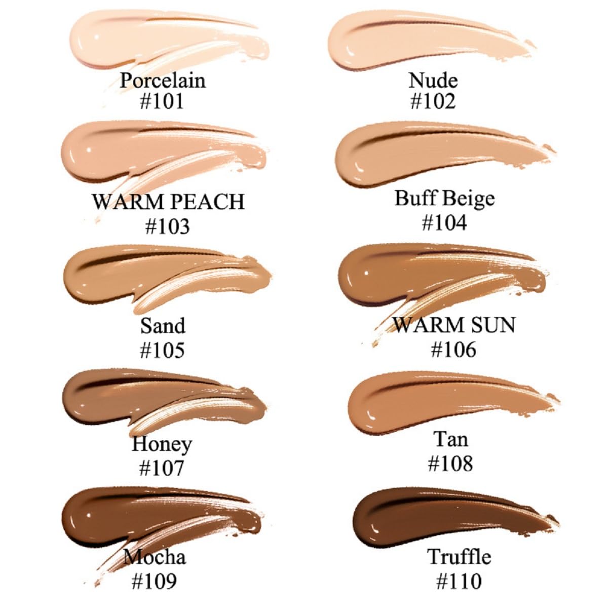 Packaging close-up of Meifen Phoera Foundation for portable storage