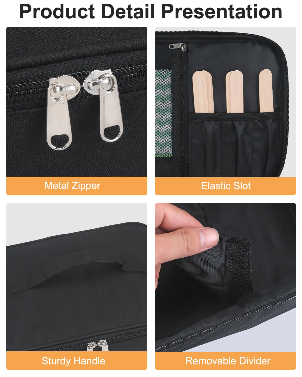 Meiiy bolsa con asa resistente para traslado cómodo en casa o en salón