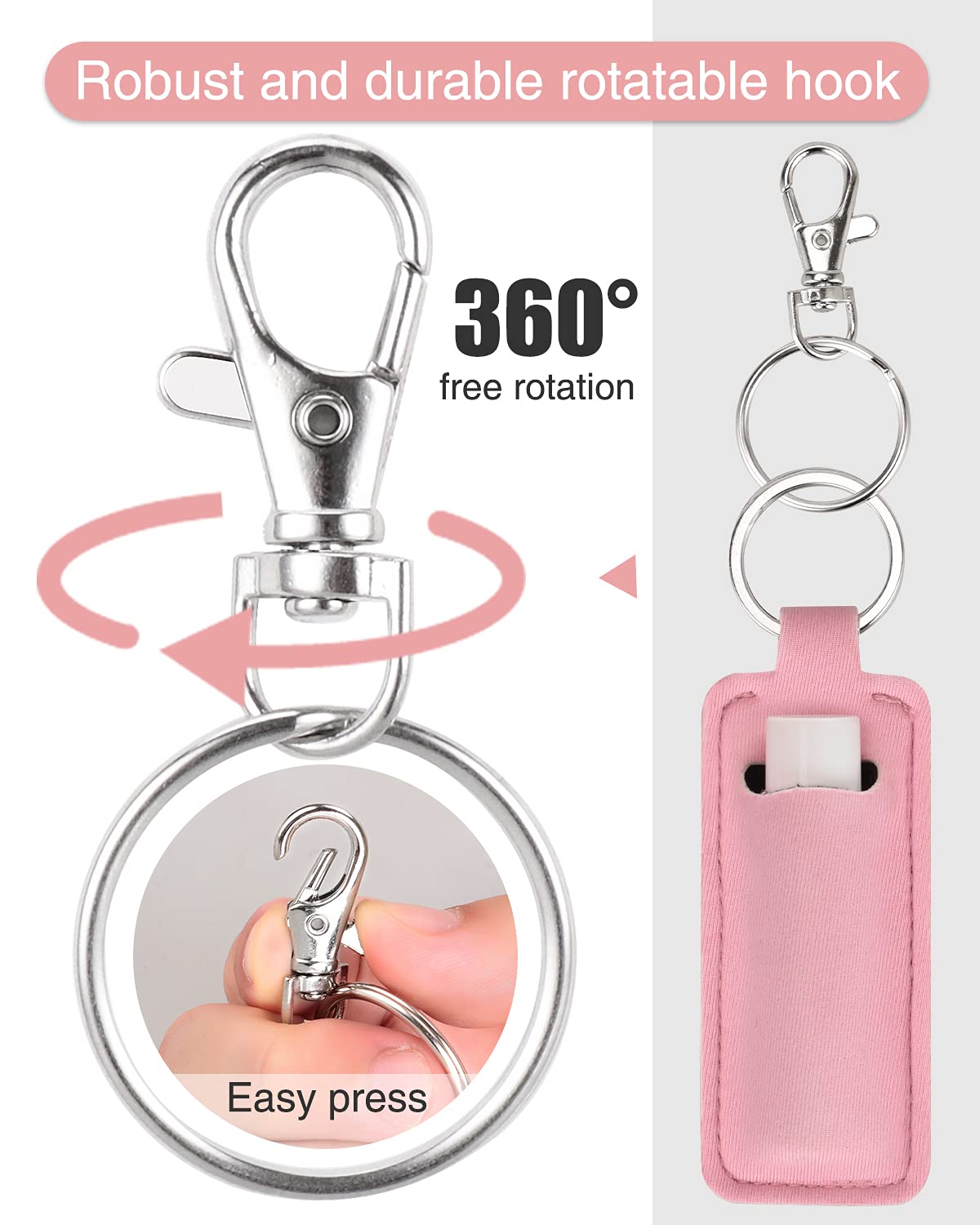 Meiiy estuche neopreno-2mm, ajuste cómodo para bálsamos.