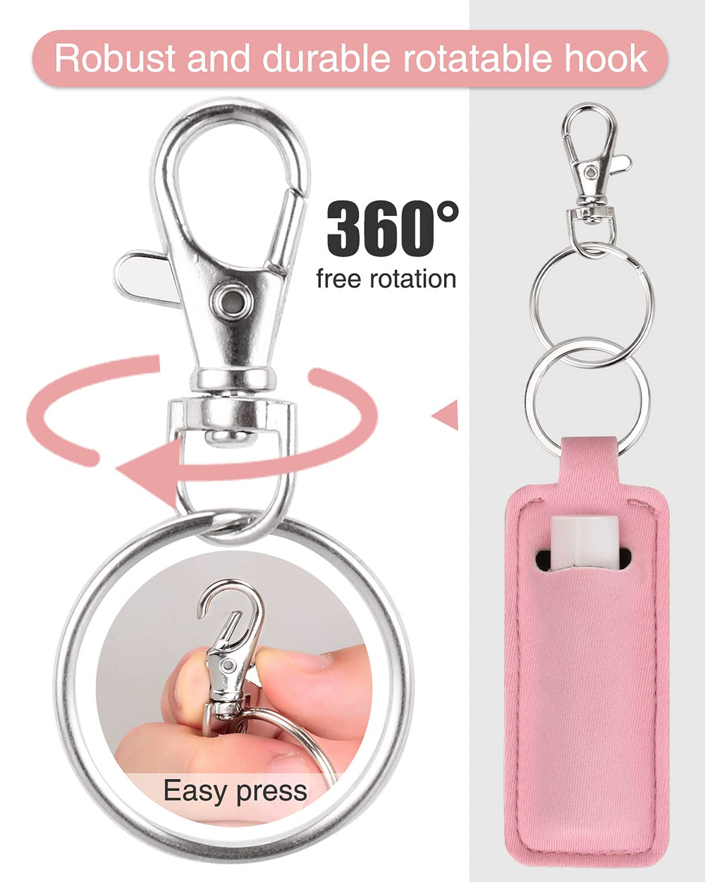 Meiiy estuche neopreno-2mm, ajuste cómodo para bálsamos.